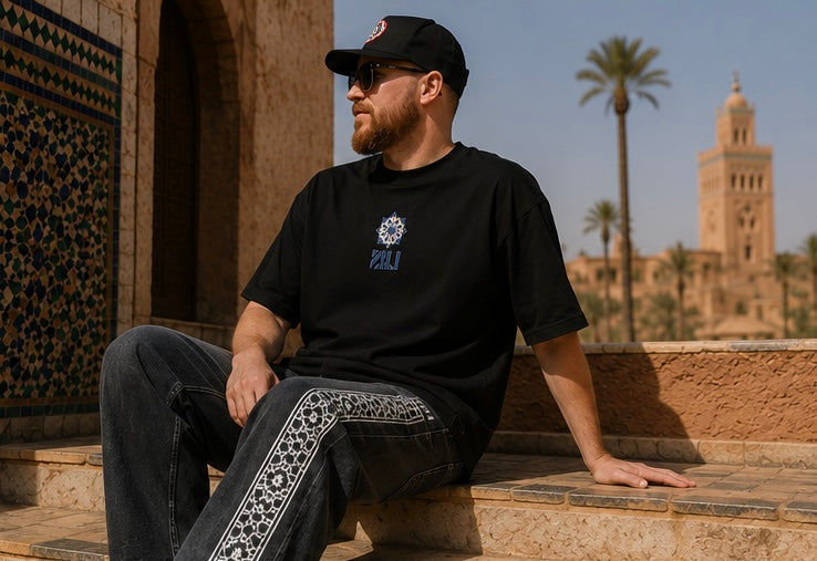 ZLLJ – TSHIRT NOIR Oversize