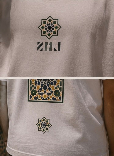 ZLLJ – TSHIRT Blanc Oversize