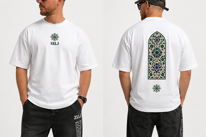 ZLLJ – TSHIRT Blanc Oversize