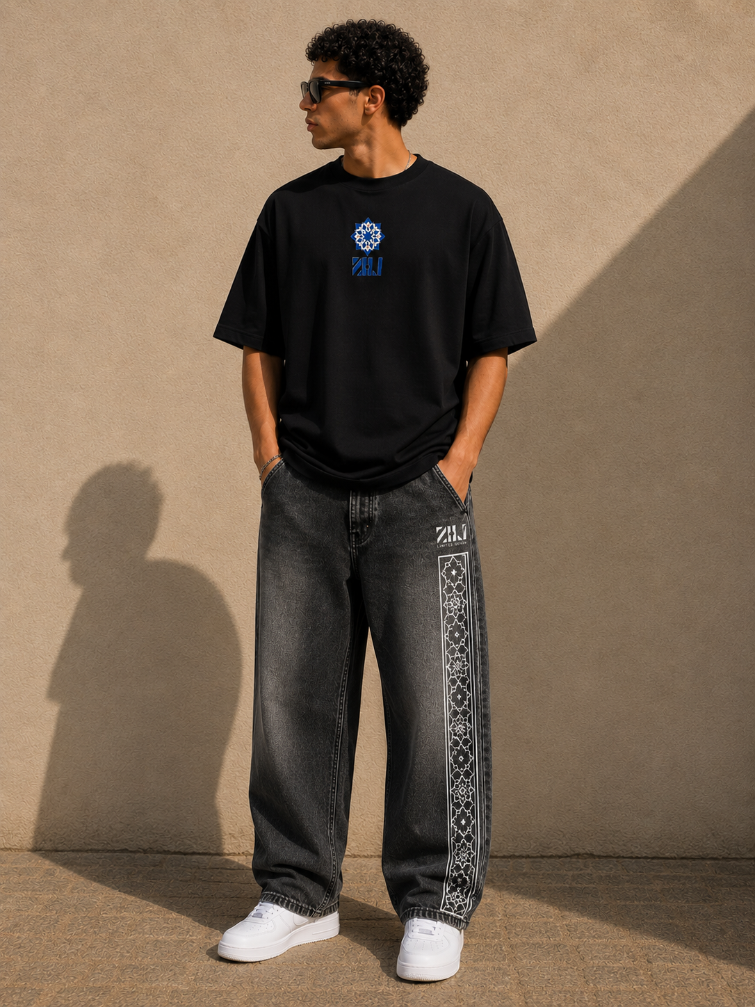 ZLLJ – TSHIRT NOIR Oversize