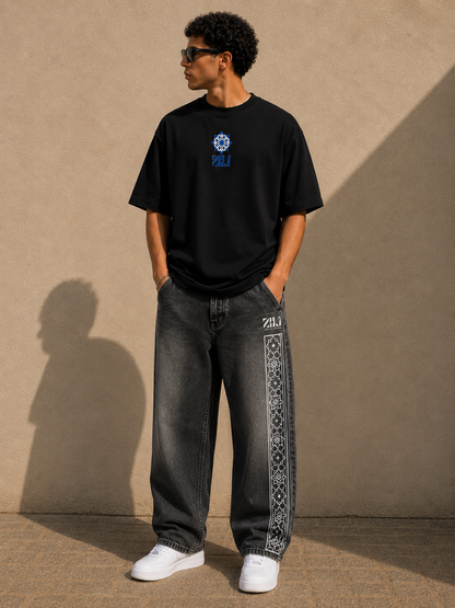ZLLJ – TSHIRT NOIR Oversize