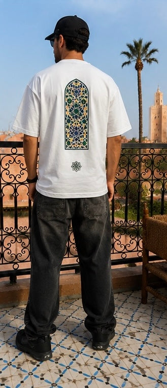 ZLLJ – TSHIRT Blanc Oversize