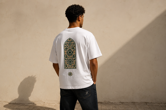 ZLLJ – TSHIRT Blanc Oversize